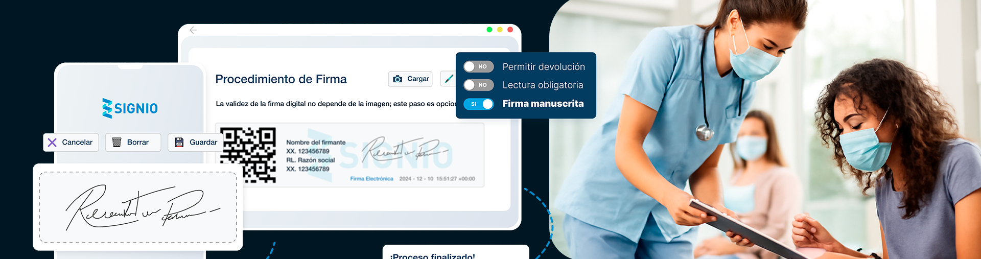 ¿Puede suscribirse y firmarse electrónicamente un consentimiento informado?