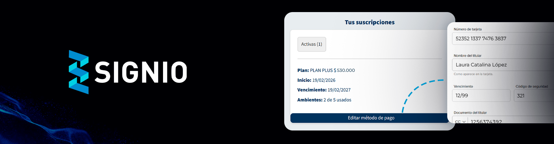 ¡Renueva tu suscripción en Signio de manera rápida y sencilla!